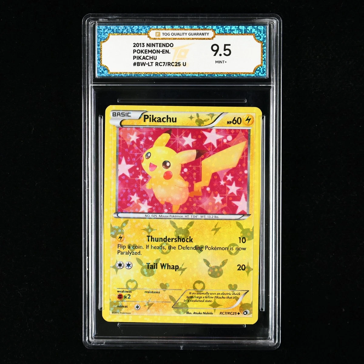 Pokémon Pikachu Grade 9.5 Pokémon TCG Individual Collectible Card