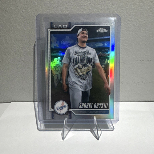 Topps 2025 Topps Chrome Shohei Ohtani Dodgers #1 Image Variation WS SP