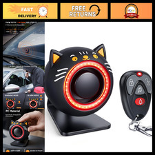 120db Car Alarm System With Motion Sensor Red Light Wireless Anti-theft Devic