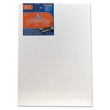 White Pre-Cut Foam Board Multi-Packs 18 x 24 2/Pk Great for Kids Adult Crafts