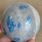 307g Natural Blue AZURITE in K2 JASPER Granite Crystal Stone Energy Mineral F644