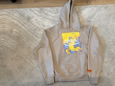 Oversized Used Multicolor Heron Preston Hoodie Size M