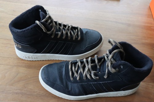 adidas neo Hoops 2.0 Mid 'Black Beige' Größe 11/45 1/3 - Bild 2 von 5