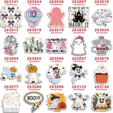 Planar Resin Halloween Ghosts 10 Pcs Flatback for DIY Hairbow