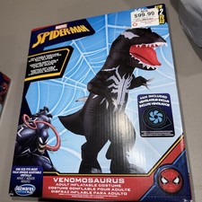 Venomosaurus Adult Inflatable Dinosaur Halloween Costume Spiderman Jazwares