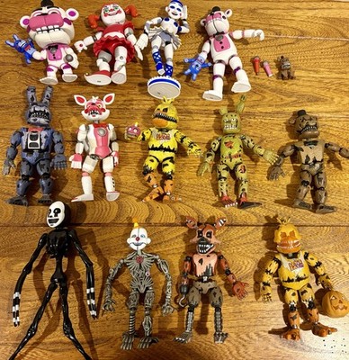 Rare Lot! Funko Five Nights at Freddys FNAF Articulated Figures