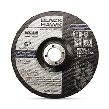 Depressed Center Metal Grinding Wheels For Angle Grinders 6 X 1/4 X 7/8 5 Pac