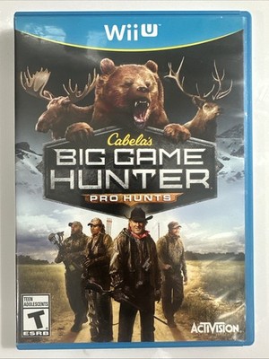 Cabela's Big Game Hunter: Pro Hunts (Nintendo Wii U, 2014) Complete CIB - Tested