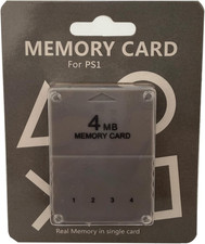 4MB PS1 Memory Card for PS1