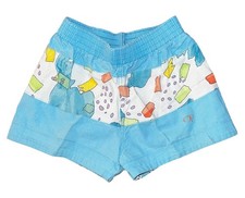 Vintage 80s Toddler Boys Op Ocean Pacific Geometric Beach Shorts 4T