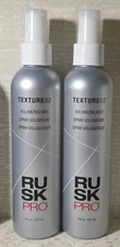 Lot Of 2 Rusk Pro Texture02 Volumizing Mist Body-Building Spray 8 fl.oz Each 