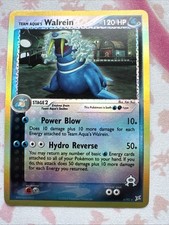 Pokémon TCG Team Aqua's Walrein EX Team Magma Vs Team Aqua 6/95 Holo Rare on eBay