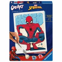 Ravensburger Creart Marvel Spider-Man Held Der Nachbarschaft Malen Nach Zahlen
