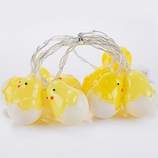  Eggshell String Light Led Lights Chicken Theme Party Candling for