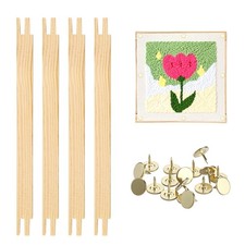 OwnMy 9 Inch Needlepoint Stretcher Bars Wood Stretcher Bars for Needlework  ...