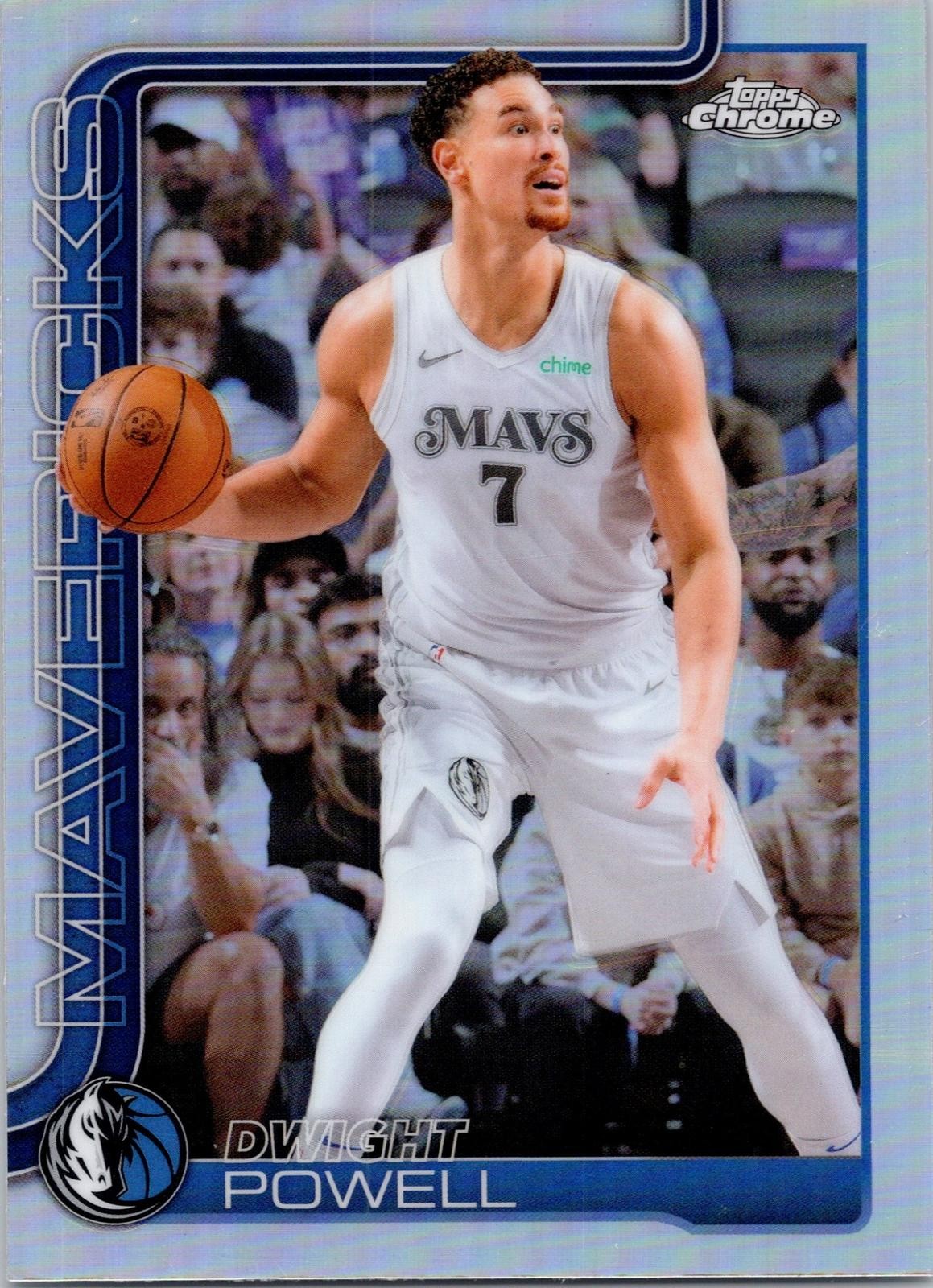 2025-26 Topps Chrome #223 Dwight Powell Refractor
