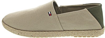 Tommy Hilfiger Hilfiger Espadrille Core Herren Slipper beige