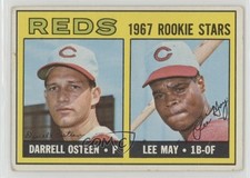 1967 Topps 1967 Rookie Stars Darrell Osteen Lee May #222 16vb