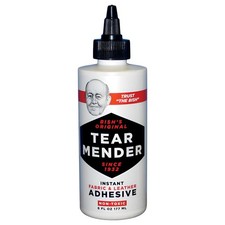 Tear Mender Tg-6h Instant Fabric And Leather Adhesive Squeeze Bottle 6 Oz. 