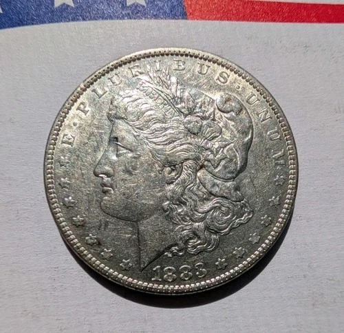 1883-P Morgan Silver Dollar, HQ Strike, 90% Silver 🪙