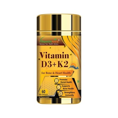Vitaminnica Vitamin D3 + K2 Kapseln, 60 Kapseln