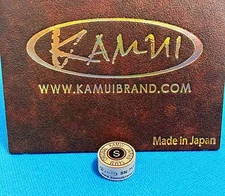 (1) Genuine S KAMUI BROWN Pool Cue Tip ( SOFT ) - w/ serial number