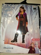 DISFRAZ DE HALLOWEEN FROZEN II DISNEY ANNA NUEVO EN PAQUETE pequeño 4/6 precio de venta sugerido por el fabricante 35,00 ¡lindo!!