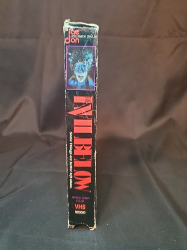 The Evil Below VHS 1989 Horror Rae Don Rare OOP BLOCKBUSTER Ex Rental - Picture 5 of 10