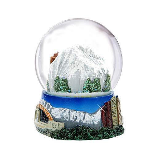Topline Denver Snow Globe Panorama of Denver Colorado 3.5 Inches Tall (65mm - Imagen 2 de 3