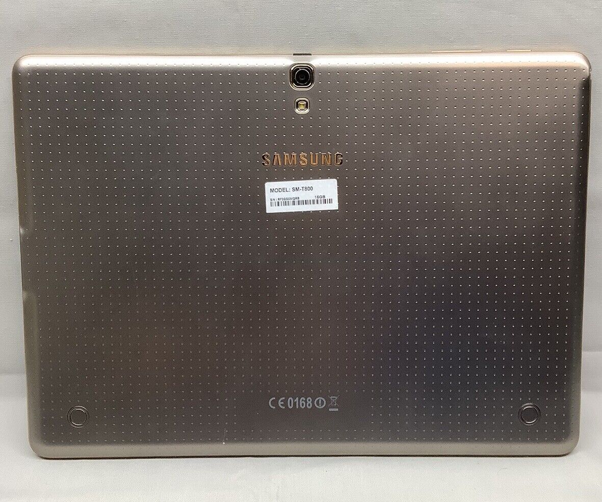 Samsung Galaxy Tab S 10.5inch 16GB SM-T800 (Wifi only) Gold Samsung Galaxy Tab S 10.5inch 16GB SM-T800 (Wifi only) Gold