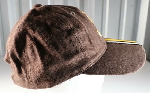 UPS 88 Chase Authentics Nascar Dale Jarrett Racing Cap Hat Brown Adjustable NEW - Picture 5 of 8