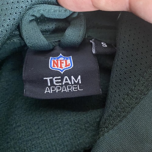 Men's New York Jets Fleece Hoodie Sweatshirt NFL Team Apparel - Small - Picture 3 of 3