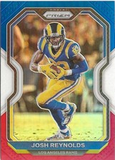 2020 Panini Prizm Josh Reynolds Red White Blue Prizm SP Denver Broncos