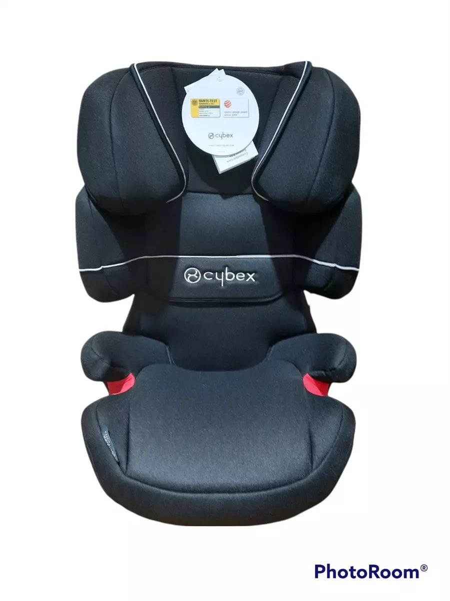 CYBEX Silver Pallas-Fix 2-in-1 Child's Car Seat, Pure Black