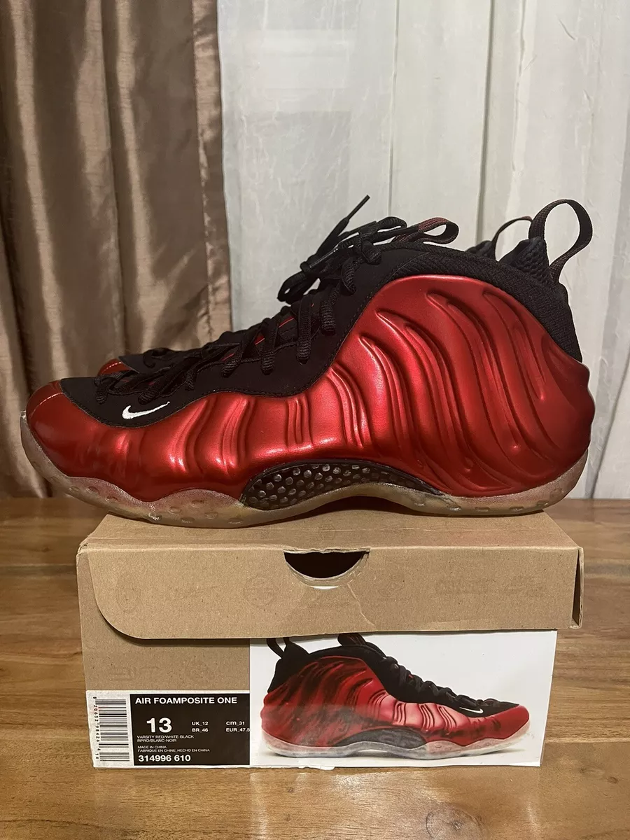 Black foamposites size 13 2025