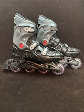DBX Inline Skates Men's Size 10 Rollerblades Black w/ Mothership 76mm Wheels