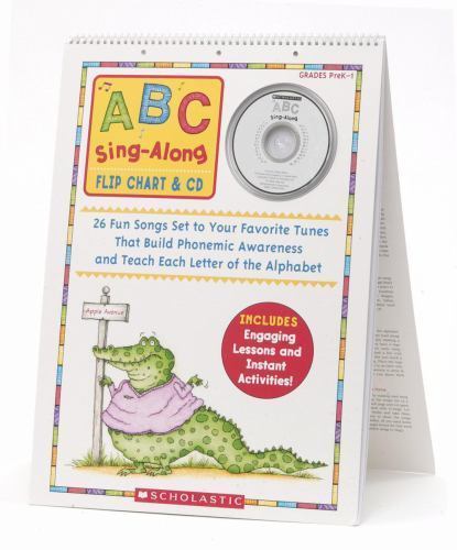 Sing-Along Flip Chart and CD: ABCs : 26 Fun Songs Set to Your