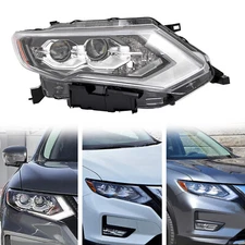 Headlight Lamp For 2017-2020 Nissan Rogue SL SL Hybrid LED Right Passenger Side