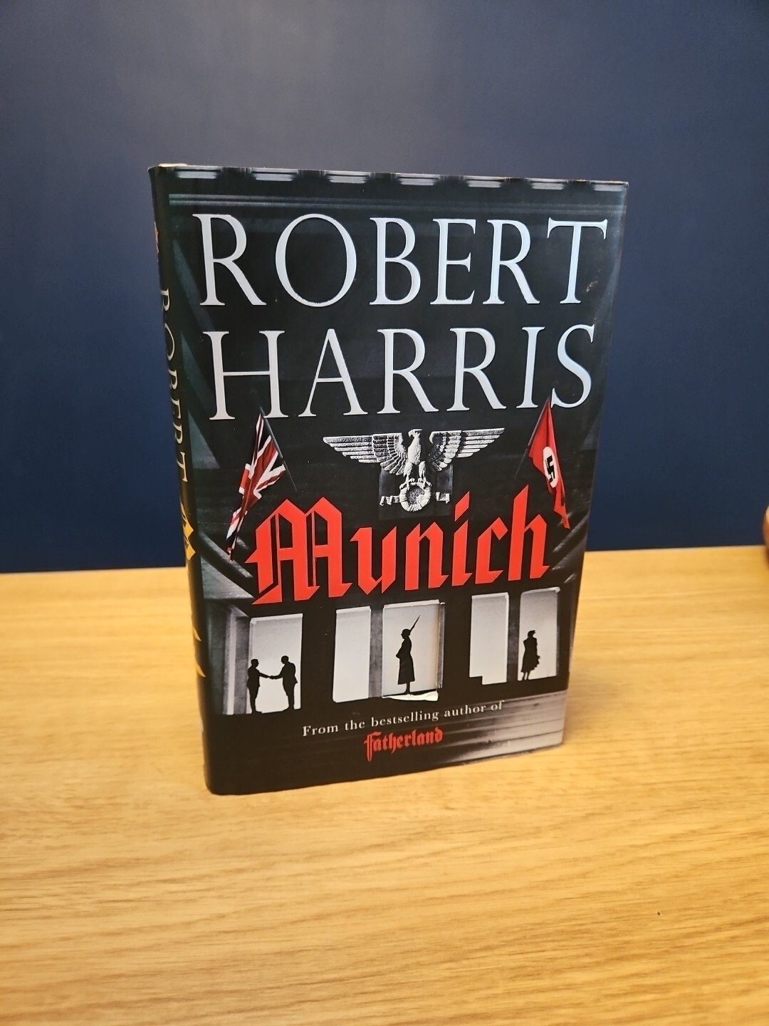 Munich: Soon to be a major movie starring Jeremy Irons by Robert Harris...