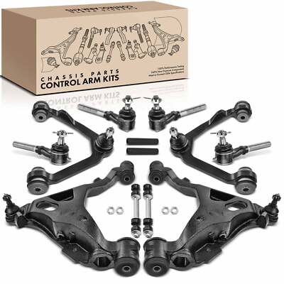 12xControl Arm w/Ball Joint Stabilizer Bar Link for Ford F-150 250 Lincoln Front