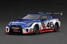 1/18 Ignition model Nissan R35 GT-RR LB-Silhoette Works GT Blue 2549 LAST ONE