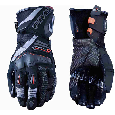 FIVE TFX1 GTX schwarz-grau Gore-Tex Motorradhandschuhe Premium Gr. 5XL
