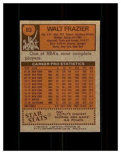 1978-79 TOPPS BASKETBALL CARDS YOU PICK COMPLETE SETS SEE ALL CARDS STARS LOT-2 - Picture 15 of 349