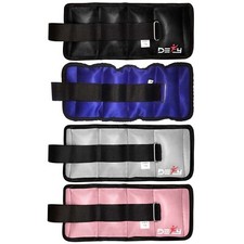 New 1Pair Ankle Weight Adjustable Leg Weight Running Wrist Arm Gym Exercise 2 lb