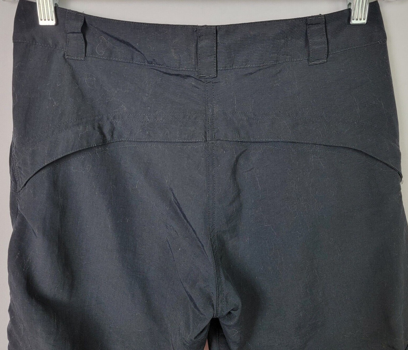 Salomon Capri Pantaloni Donna 6 Neri Alza Media Cargo Tasca Elasticizzato Nylon