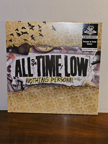 All Time Low - Nothing Personal Gold/Purple Swirl Vinyl /500