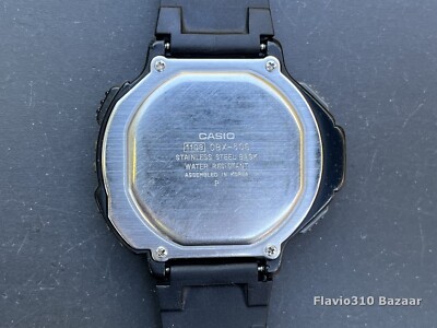 Rare 1994 Vintage CASIO CBX-500 (1103) Tachymeter Korea P 44mm