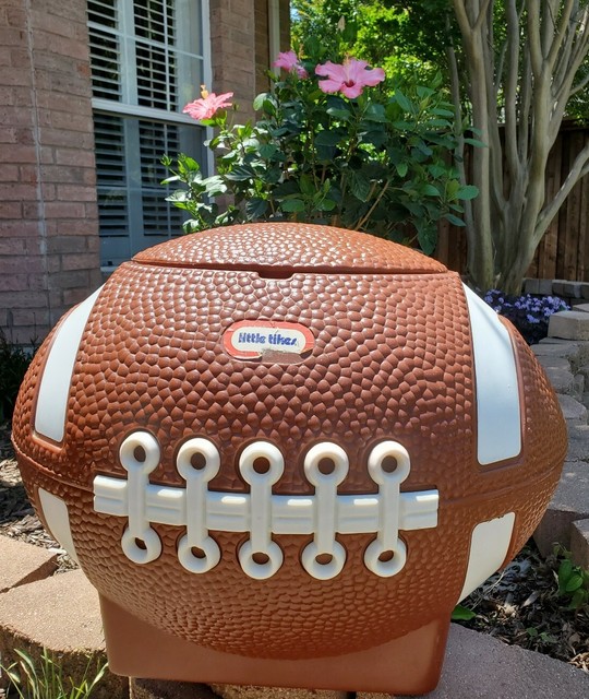 Little Tikes Football Toy Box Tailgating Man Cave Cooler | eBay