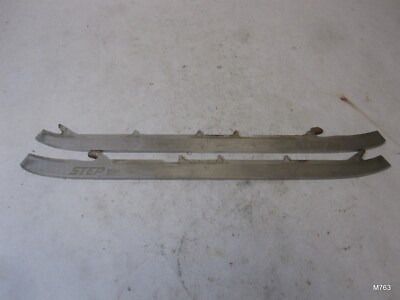 1 Pair of Step Steel Hockey ST Coal Edge S-0207-00 Steel Runners Skate Blade