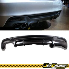 Fits 07-13 BMW E82 M-Tech M Sport 1 Series Rear Bumper Lip Diffuser Carbon Fiber
